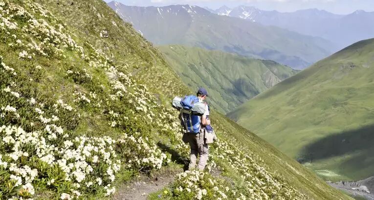 Wandern in Georigen im Großen Kaukasus