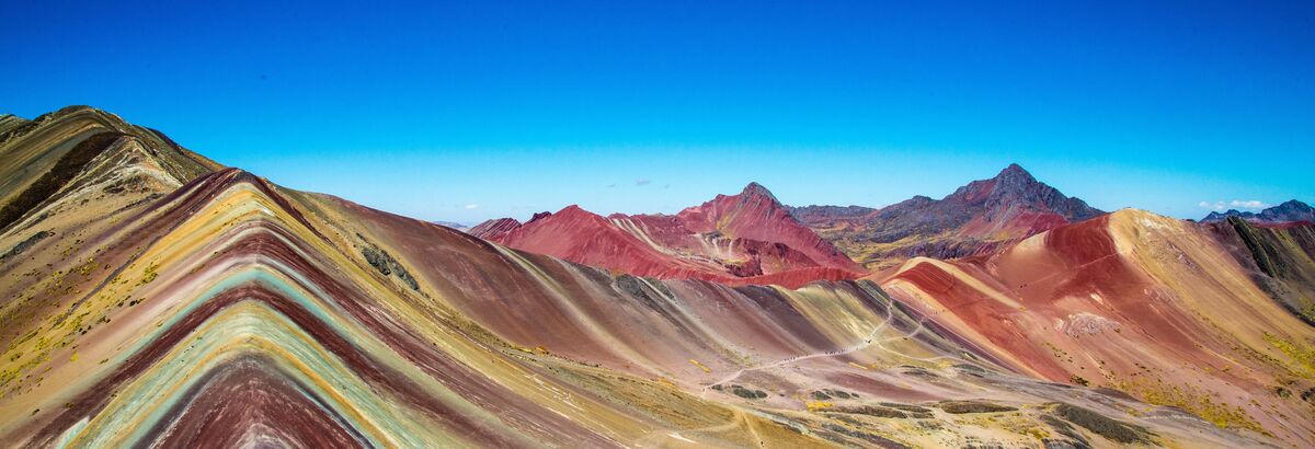Regenbogenberge in Peru