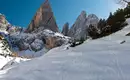 Schneeschuhwandern in den Dolomiten