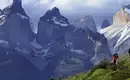 Majestätische Berge im Torres del Paine Nationalpark, Patagonien.