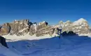 Silvester auf der Senneshütte in den Dolomiten