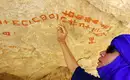 Felskunst in der algerischen Sahara Ein Reiseführer zeigt prähistorische Felsmalereien in der Sahara.
