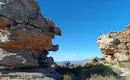 Felsformationen in den Cederbergen Beeindruckende Sandsteinformationen in den Cederbergen, Südafrika.