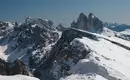 Schneeschuhwandern in den Dolomiten