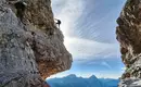 Klettersteigdurchquerung  Dolomiten 