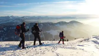Schneeschuhtouren im Naturpark Nagefluhkette