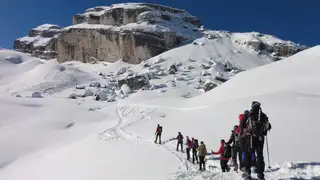 Schneeschuhwoche Dolomiten – Faneshütte