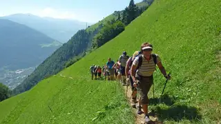 Der Meraner Höhenweg mit Gepäcktransport