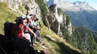 Auf dem E5 von Oberstdorf nach Meran - mit Gepäcktransport