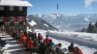 Silvester auf Schneeschuhen im Allgäu