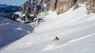 Unsere Dolomiten Skidurchquerung