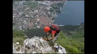 Luftige Klettersteige am Gardasee
