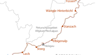 Der Lech - einen der letzten Wildflüsse gemütlich erwandern