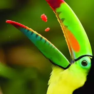 Tukan auf Costa Rica