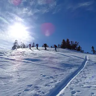 Skitouren für Einsteiger ohne Tiefschnee-Erfahrung