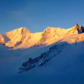 Skidurchquerung entlang der Berner Oberland Haute Route