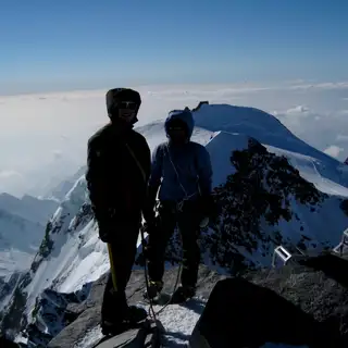 Im Mai auf die Dufourspitze