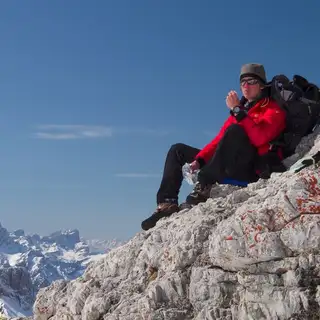 Mittelschwere Schneeschuhtouren in den Dolomiten