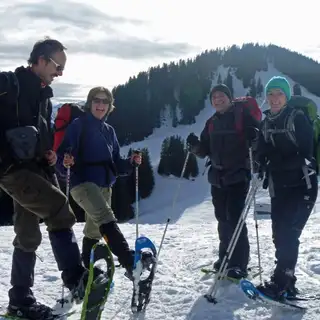 Schneeschuhwochenende Hörnertour