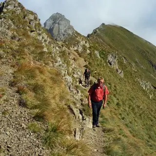 Auf dem E5 von Bozen nach Trient - mit Gepäcktransport