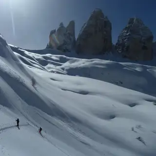 Anspruchsvolle Skitourendurchquerung der Dolomiten 