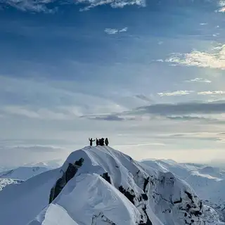 Skitouren Geheimtipp in Norwegen auf der Insel Kvaløya