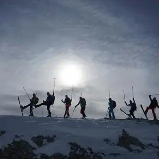 Genuss Skitouren in den Dolomiten