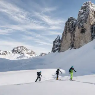 Skitourenwochenende - Im Banne der Drei Zinnen
