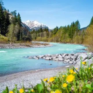 Der Lech - einen der letzten Wildflüsse gemütlich erwandern