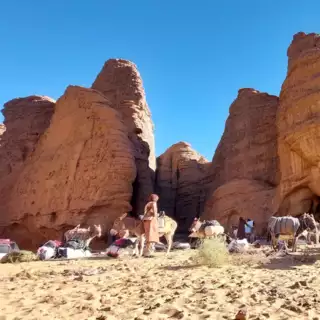 Algerien Hochplateau Tassili nAjjer und Tadrart