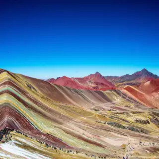 Regenbogenberge in Peru