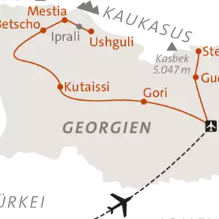 Georgien - Wandern im wilden Kaukasus