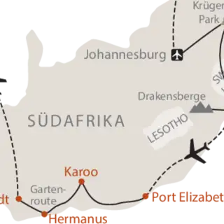 Südafrika komfortabel erwandern