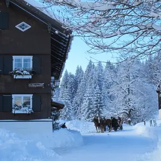 Schneeschuhtouren durch das einsame Rohrmoostal