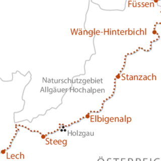 Der Lech - einen der letzten Wildflüsse gemütlich erwandern