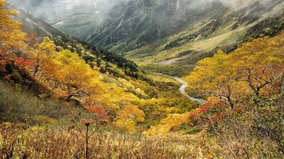 Unterwegs in den Japanischen Alpen