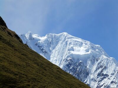 Beeindruckende Andenpanoramen während unseres Salkantay Treks