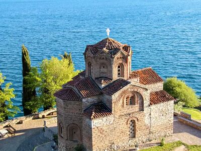 Kirche von Dhërmi (Panagia-Kloster/Kirche)