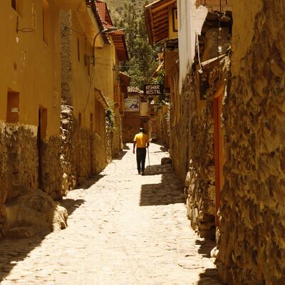 Der historische Ort Ollantaytambo gilt als eines der am besten erhaltenen Inka-Dörfer und ist das Tor zum Heiligen Tal