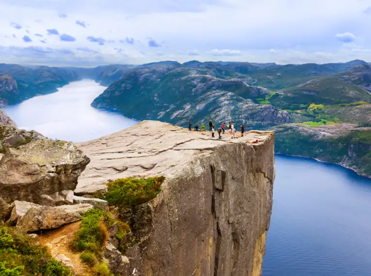 Unterwegs in Fjordnorwegen zwischen Bergen und Stavanger