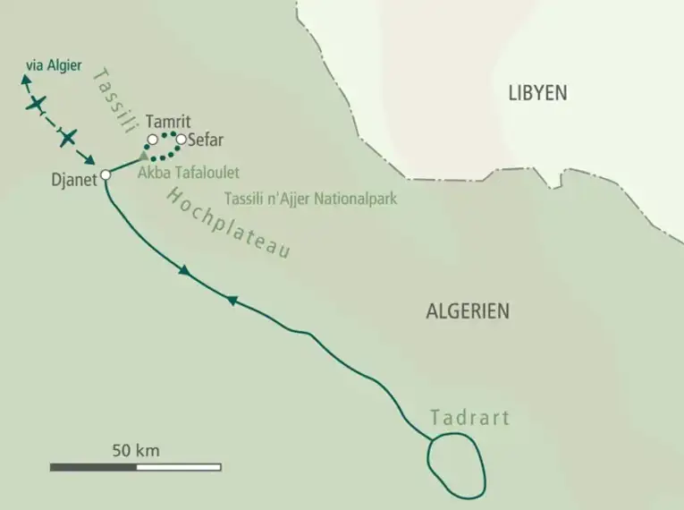 Algerien Hochplateau Tassili nAjjer und Tadrart – Bild 12
