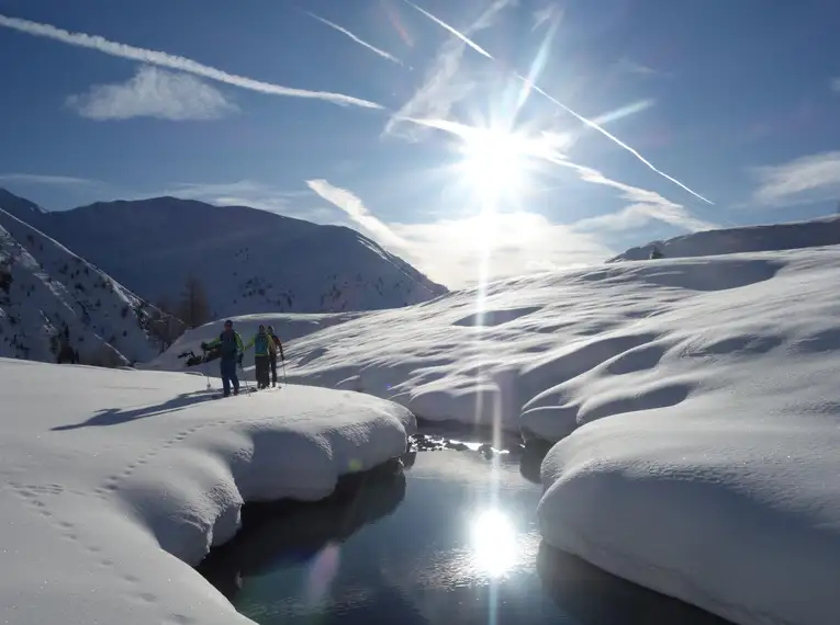 Schneeschuhwandern über Silvester im Ahrntal