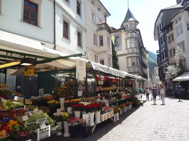 Individuelle Wanderung entlang des Wein- und Almenwegs in Südtirol
