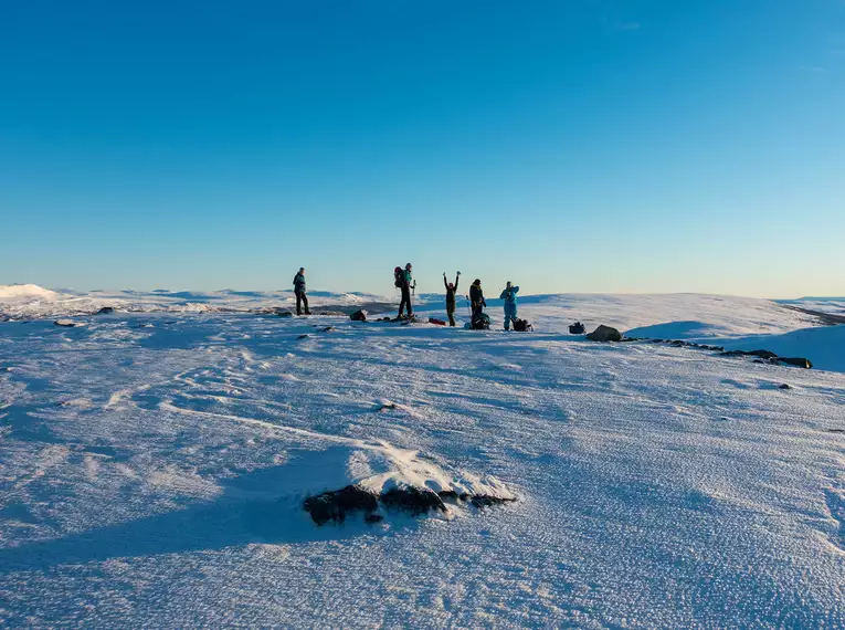 Schneeschuhwandern in Schwedisch Lappland - Die Berge & Wälder des Vindelfjällen