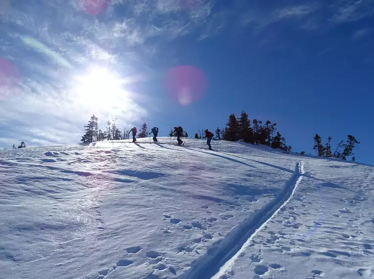 Skitouren für Einsteiger ohne Tiefschnee-Erfahrung
