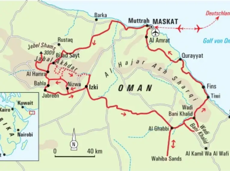 Oman - Anspruchsvolles Trekking im Sultanat – Bild 31