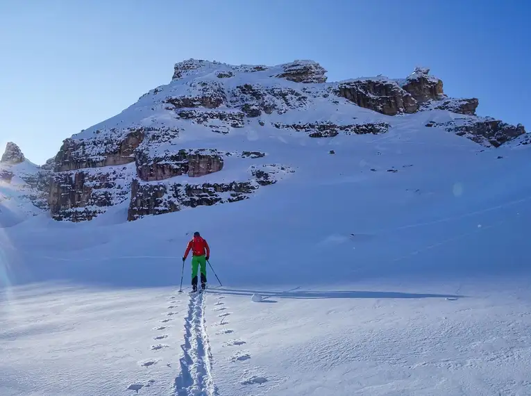 Verlängertes Skitourenwochenende Fanes-Dolomiten