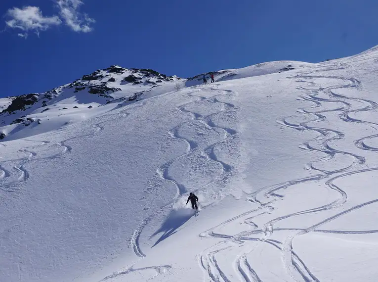 Skitouren am Fuße der Drei Zinnen