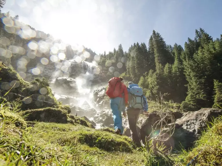 Der Stubaier Höhenweg in den Tiroler Alpen