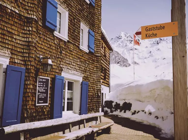 Skitouren St. Antönien - Sulzfluhhütte